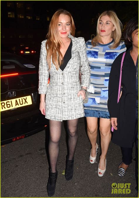 Lindsay Lohan And Hofit Golan Enjoy A Girls Night Out In London Photo 3483646 Lindsay Lohan