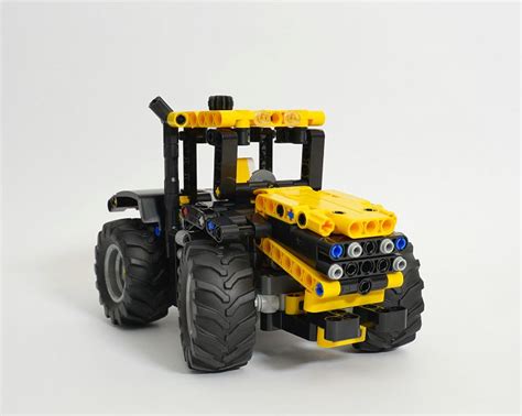 经典套内moc推荐 Lego 42122套内moc——fastrac 8000拖拉机 Legofind