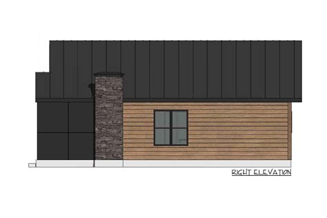 800 Square Foot 2 Bed Scandinavian Style House Plan 420025wnt