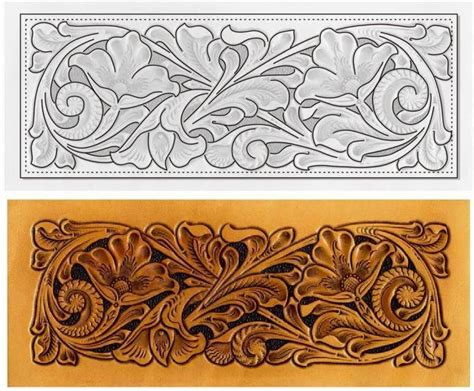 Maybe you would like to learn more about one of these? Pin on Leather tooling patterns
