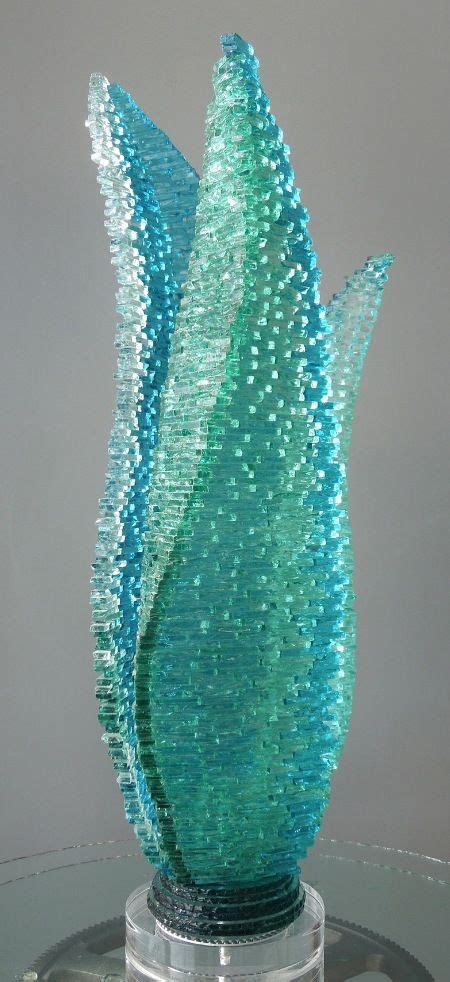 Three Sisters By Gundi Glass Art Sculpture Glass Art Glass Sculpture