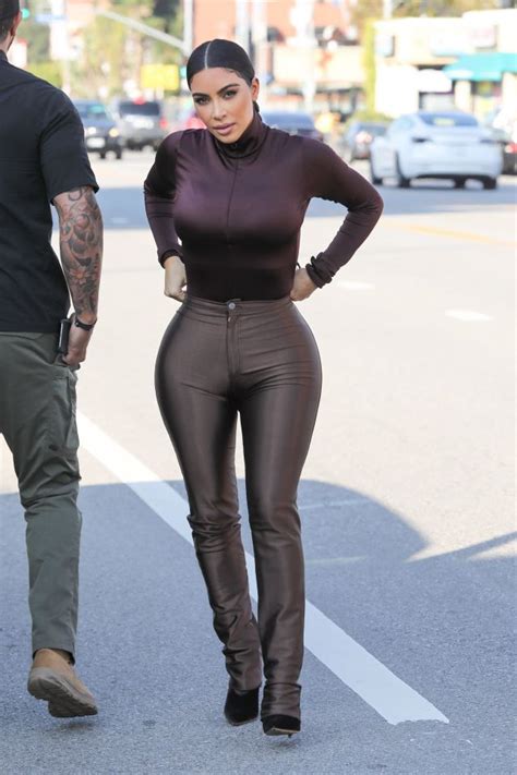 Kim Kardashian Steps Out In Hip Hugging Pants And More Star Snaps Page Six Kim Kardashian
