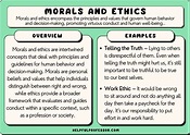 27 Examples of Morals & Ethics (A to Z List) (2024)