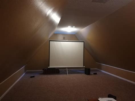 Does Anyone Have Any Ideas For Creating A Home Theatre Setup In A