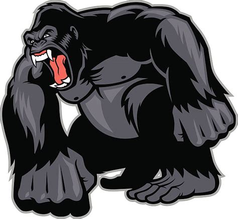 500 Gorilla Scream Stock Illustrations Royalty Free Vector Graphics