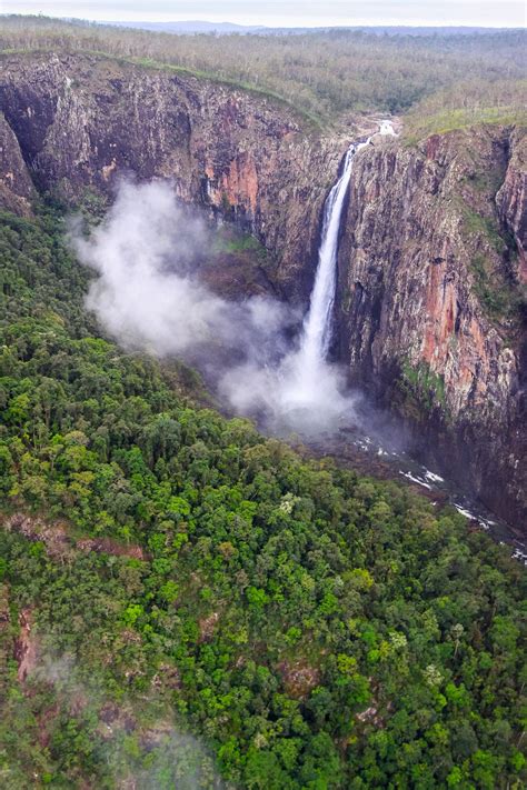Wallaman Falls Waterfall Beautiful Waterfalls Landscape