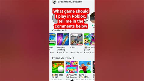What Roblox Game Should I Play Youtube