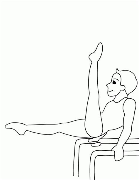 Every year, gymnasts add more tricks to their routines and more skill and determination to the sport. Realistic Gymnastics Coloring Pages Coloring Pages