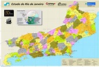 Los municipios en Río de Janeiro mapa - Mapa de los municipios en Río ...
