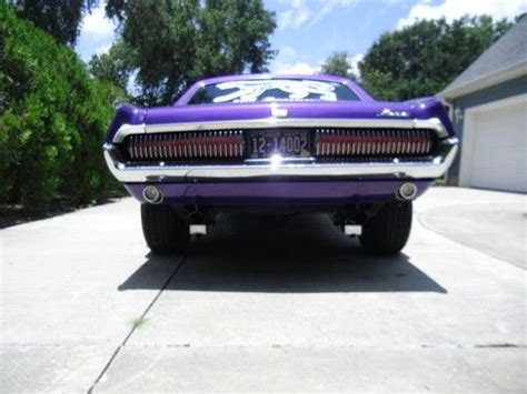 Sell Used 67 Mercury Cougar Show Car Awsome Purple Pearl Wth Black