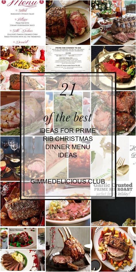 From buttery mashed potatoes to cheesy baked asparagus, these insanely tasty sides will make your prime rib. 21 Of the Best Ideas for Prime Rib Christmas Dinner Menu Ideas - *Best Recipe Ideas in 2020 ...