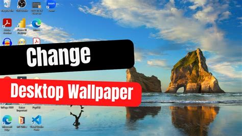 How To Change The Desktop Background Laptop Ka Wallpaper Kaise Change