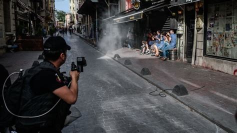 Istanbul Lgbt Parade Dispersed By Tear Gas Rubber Bullets Cbc News