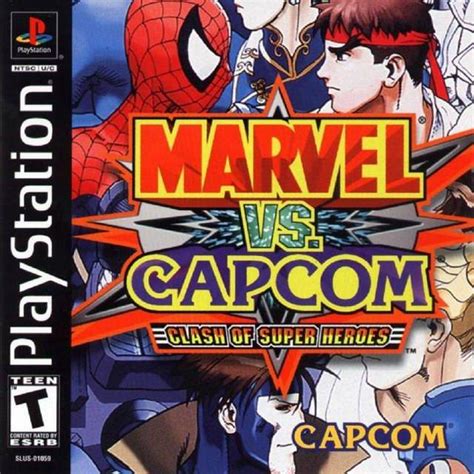 Marvel Vs Capcom Clash Of Super Heroes Sony Playstation