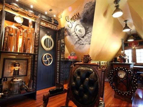 Related Image Steampunk Home Decor Steampunk Interior Steampunk Bedroom