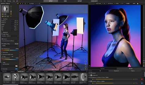 Practice your portrait lighting in lockdown with this virtual studio ...