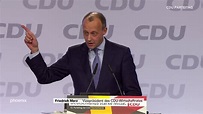 Rede von Friedrich Merz zum Bericht der CDU-Parteivorsitzenden am 22.11 ...