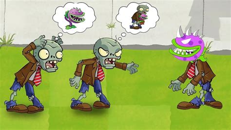 Plants Vs Zombies 2 Cartoon Animation Zombotany Chomper Youtube