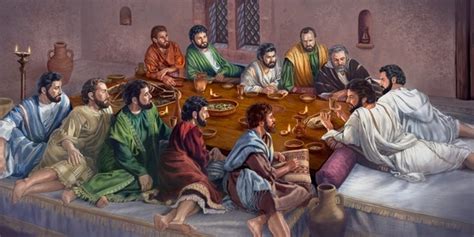 During The Last Supper Of Jesus Why Did Everybody Sit On Only One Side