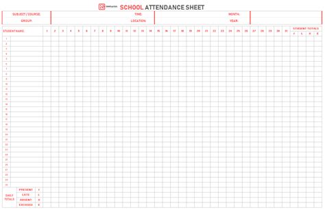 10 Printable Attendance Sheet Examples Pdf Word Examples Free