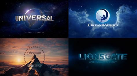 Combo Logos Universal Picturesdreamworks Picturesparamount Pictures