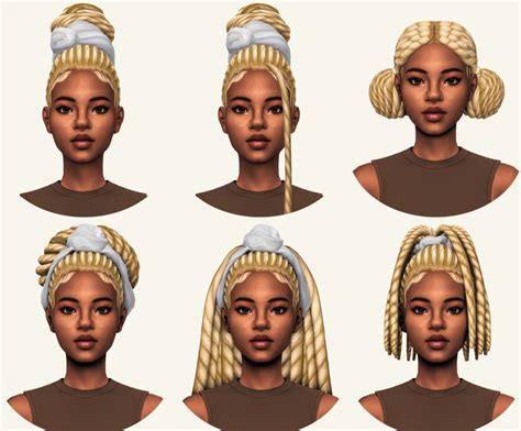 Twists Collection By Sheabuttyr Packs Collections Hairstyles