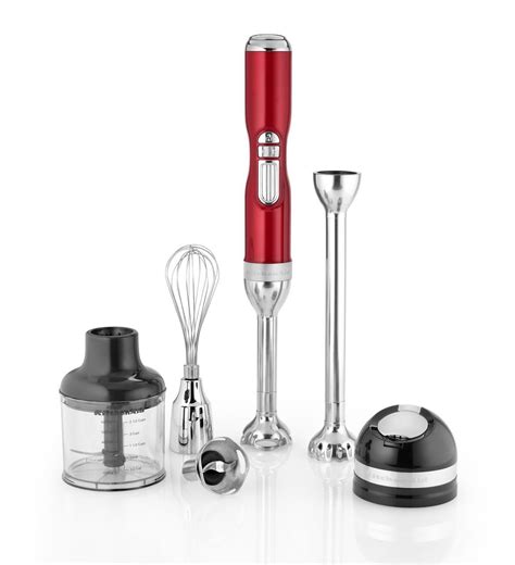 But these countertop staples don't just puree different foods; KitchenAid ProLine 5-Speed Hand Blender - Candy Apple Red ...