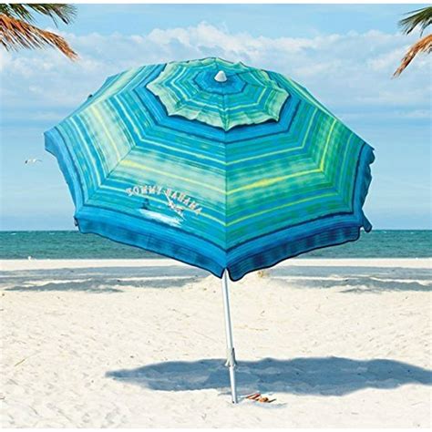 Tommy Bahama 2016 Sand Anchor 7 Feet Beach Umbrella With Tilt And