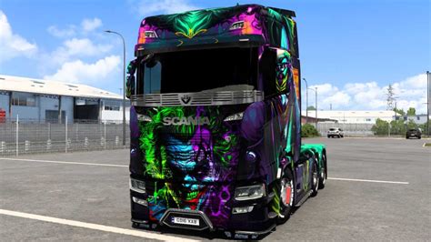 SCANIA JOKER SKIN V1 0 ETS2 Mods Euro Truck Simulator 2 Mods