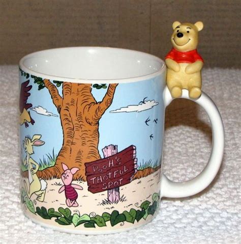 Winnie The Pooh Disney Coffee Mug Pooh Bear Statue Disney Coffee Mugs
