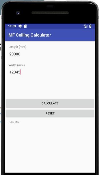 Mf Ceiling Calculator Apk For Android Download