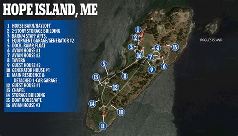 Private Island Off The Coast Of Maine For Sale At 795m Daily Mail