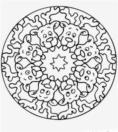 Free mandala coloring monthly pages! Free Coloring Pages Mandala - Free Coloring Pages