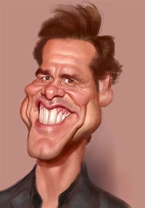 Jim Carrey Celebrity Caricatures Funny Caricatures Cartoon People
