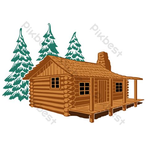 Free Log Cabin Clipart For All Uses Png Images Psd Free Download