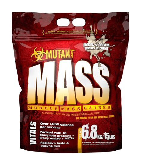 Pvl Mutant Mass Extreme Muscle Weight Gainer Whey Protein Fuel4muscle