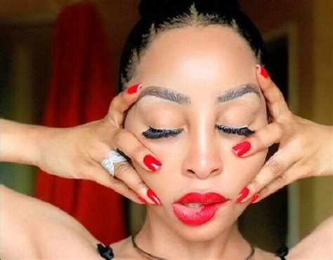 In Pics The Transformation Of Khanyi Mbau Over The Years Youth Village