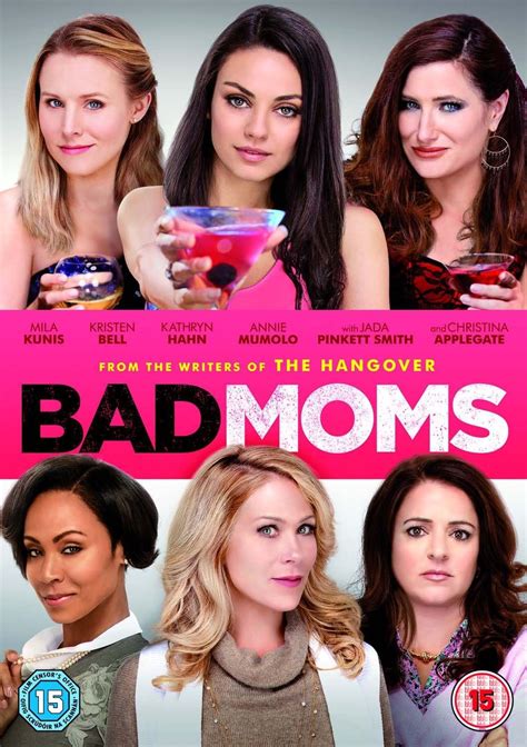 Bad Moms Dvd 2017 Uk Mila Kunis Christina Applegate Kristen Bell Kathryn Hahn