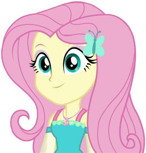 Vector Fluttershy Smiling By Thebarsection On Deviantart