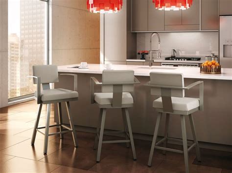 This height of stool is often used at kitchen islands that are the same height as the adjacent countertops. How to Choose the Perfect Kitchen Counter Stools ...