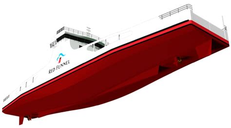 Red Funnel Freight Ship First Look Dedicated Craft