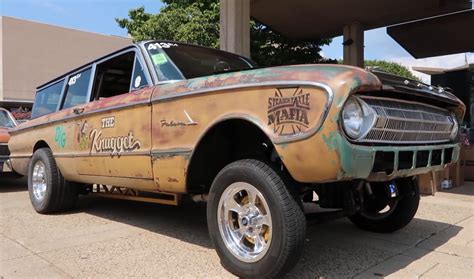 Wicked 1961 Ford Falcon Gasser Was Built For The Eighth Mile Video