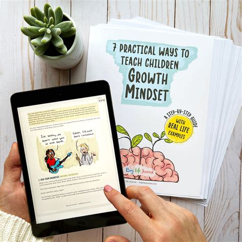 Growth Mindset Parenting Guide Pdf Big Life Journal