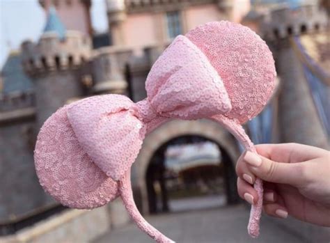 Millennial Pink Minnie Ears Available At Disneyland For A Limited Time