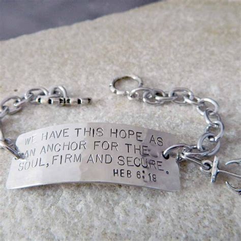 Items Similar To We Have This Hope As An Anchor For The Soul Firm And