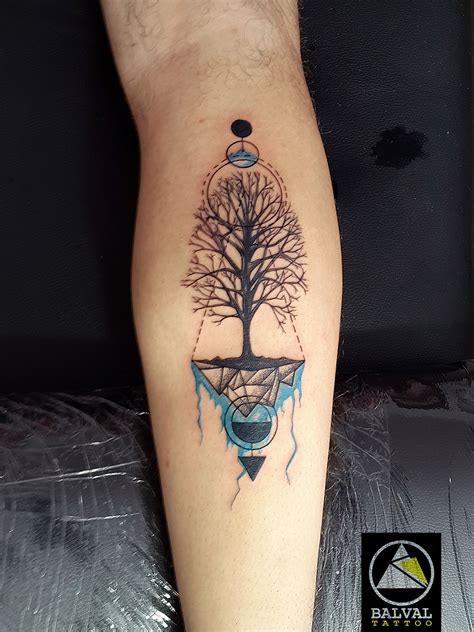 Tatuaje Rbol De Vida El Crecimiento La Experiencia Y La Vida