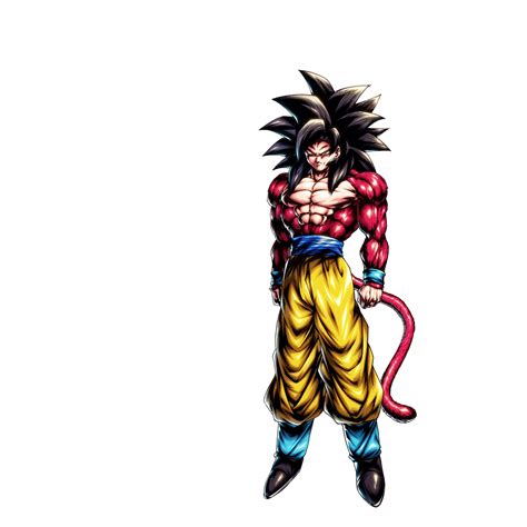 Super Saiyan 4 Goku Render Db Legends By Robzap18 On Deviantart