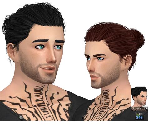 Simista Anto S Blackout Hair Retextured Sims 4 Hairs