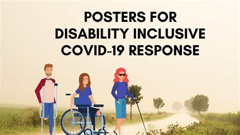 Awareness Posters For Disability Inclusive Covid 19 Response Published
