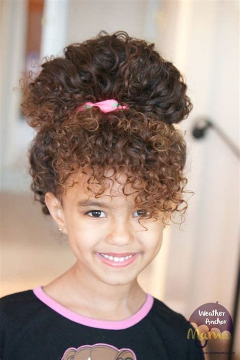 Simple Curly Mixed Race Hairstyles For Biracial Girls Mixedupmama